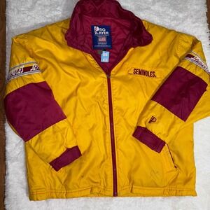 Vintage Pro Player FSU‎ Seminoles Jacket Mens XL Florida State NCAA